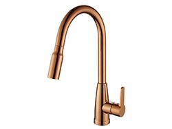 Pull out long neck upc 61-9 nsf kitchen sink faucet